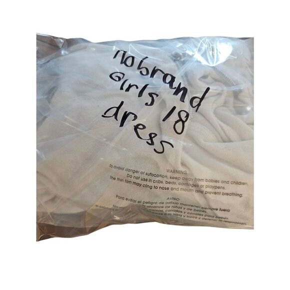 Girls 2XG 18 dress robe white - Picture 7 of 9